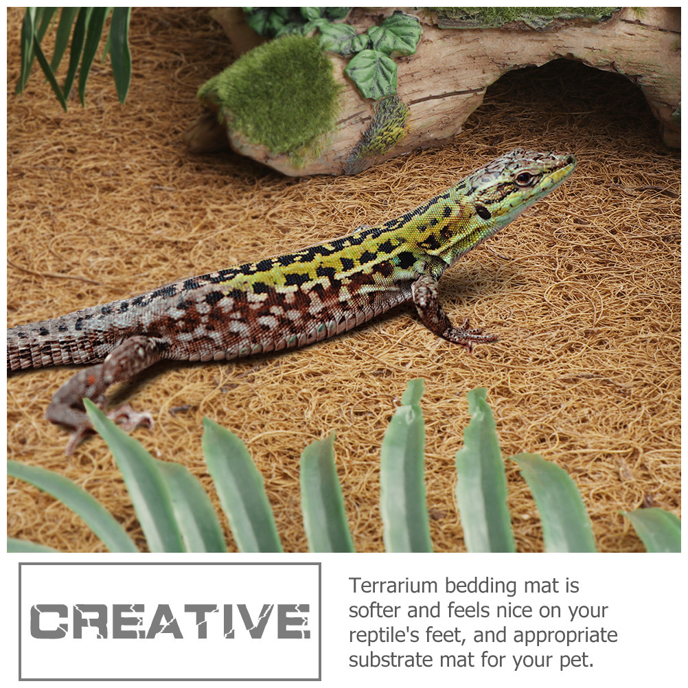 Reptile Carpet Natural Coconut – обзор и цена Substrate Coconut Fiber