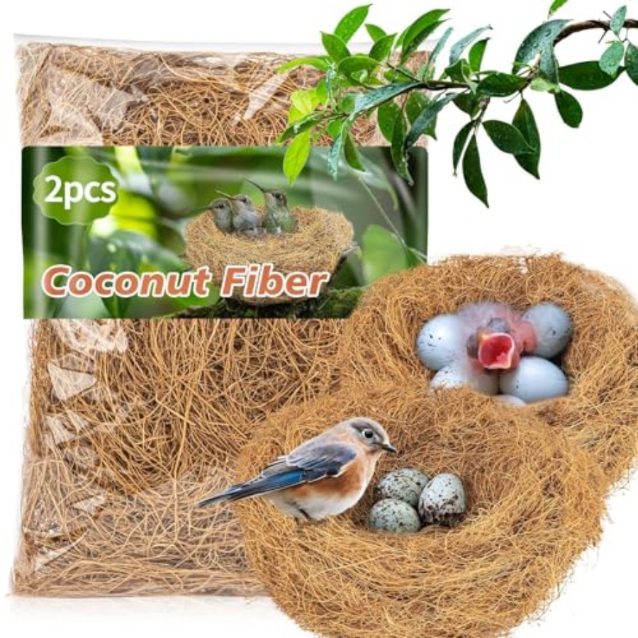 PCS Coconut Fiber for Bird Nes – обзор и цена Substrate Coconut Fiber