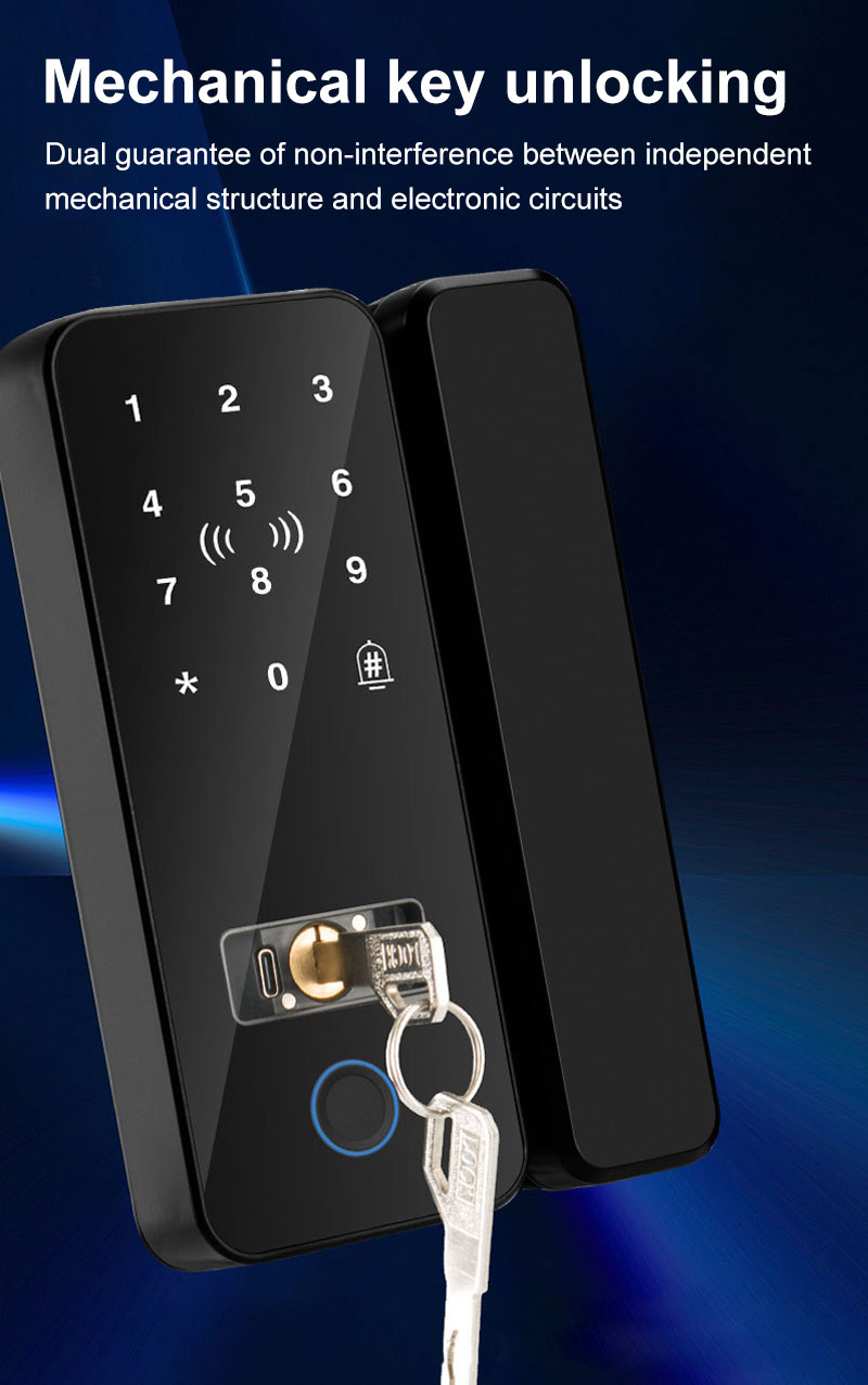 Bluetooth Electronic Glass LOC – обзор и цена Glass Door Hinge