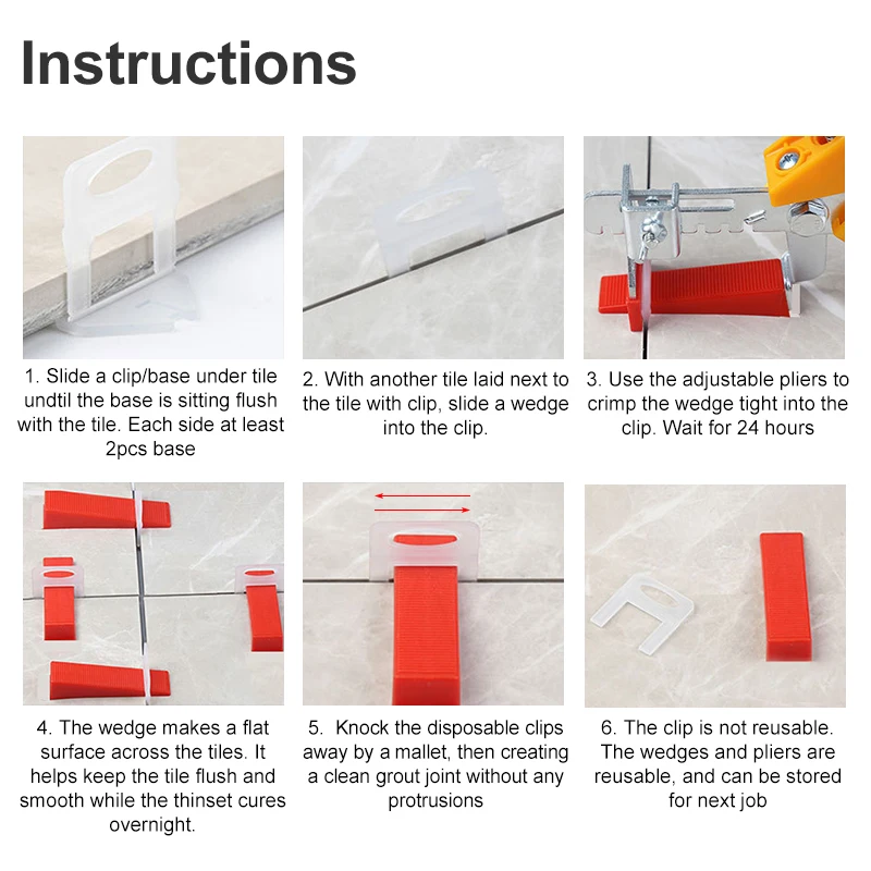 100pcs 1/1.5/2/2.5/3mm Ceramic – обзор и цена Ceramic Tile Floor