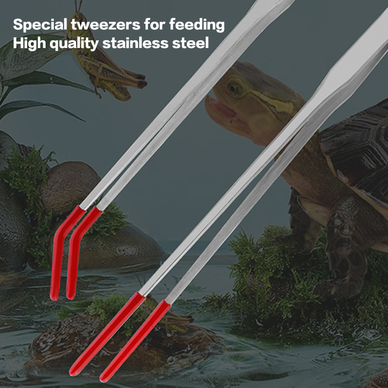 Stainless Steel Reptile Feedin – обзор и цена Feeding Tong Stainless