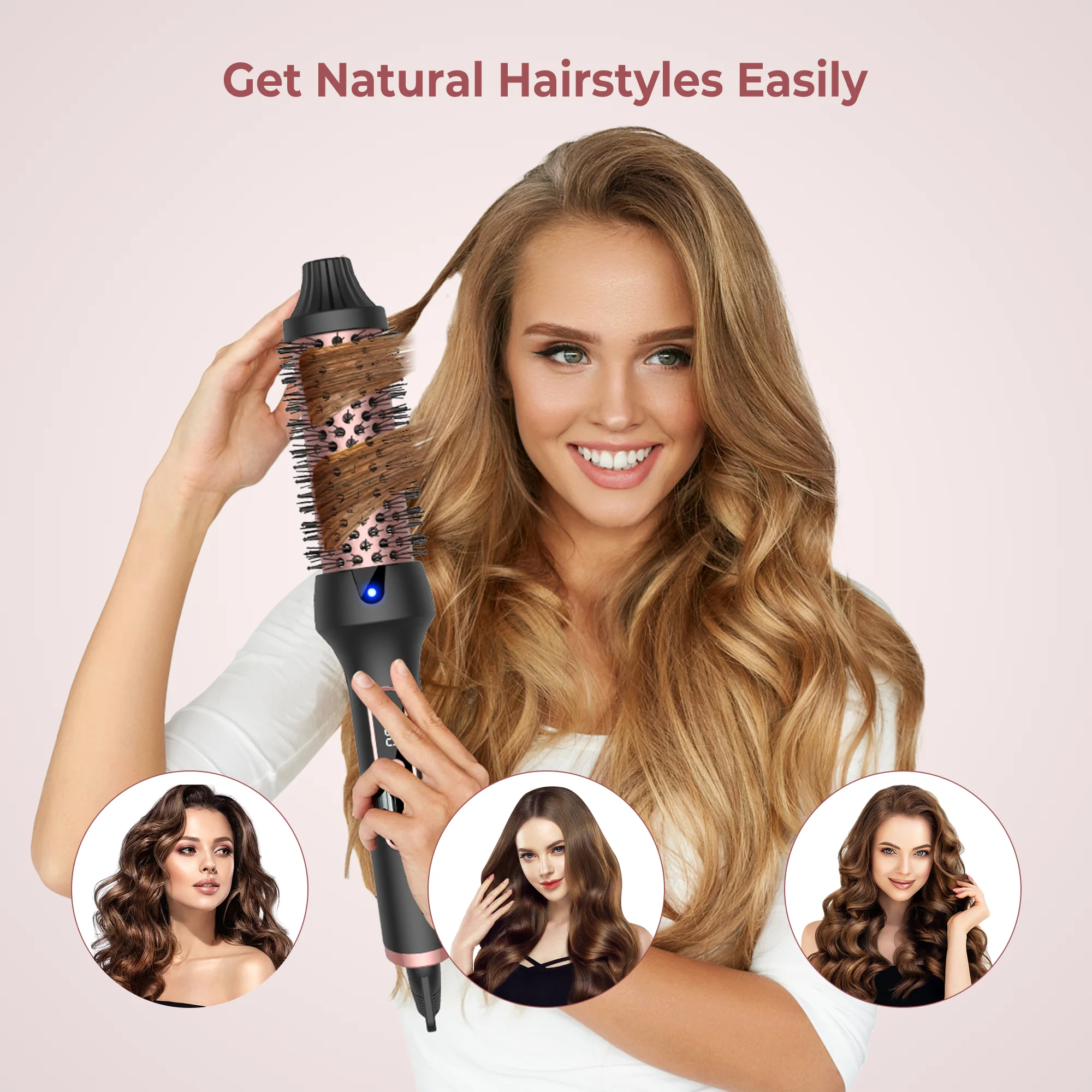 3 in1 Thermal Brush Ionic Heat – обзор и цена Ceramic Heat Emitter