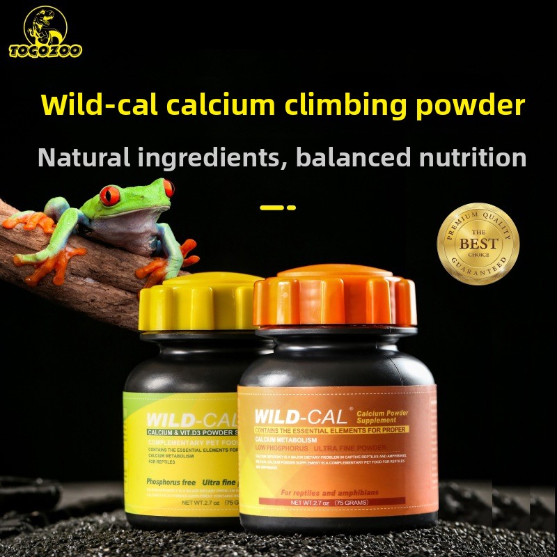 TOGOZOO WILDCAL Reptile Calciu – обзор и цена Calcium Powder Reptile