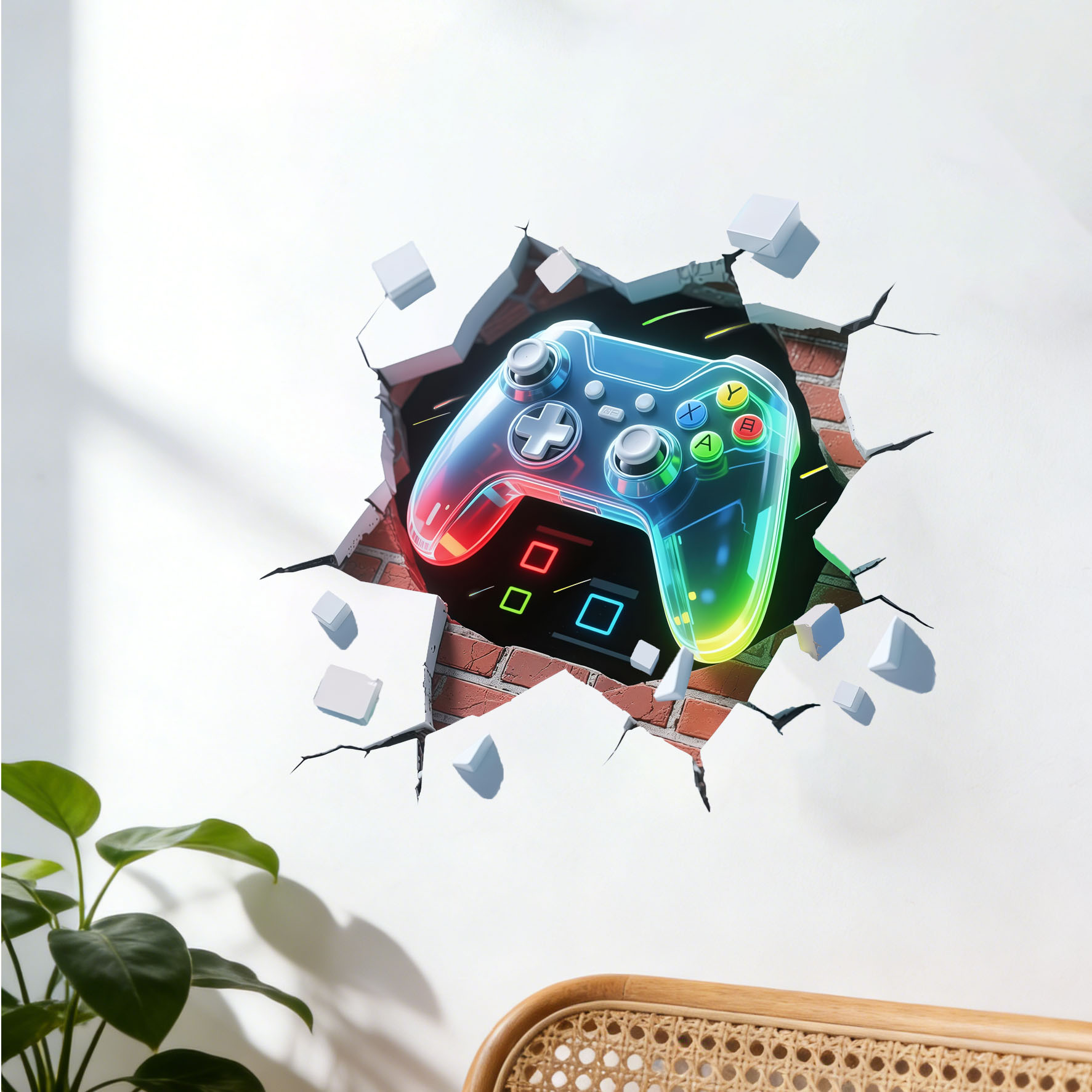 Game Controller Decal for Boys – обзор и цена Pvc Panel Background
