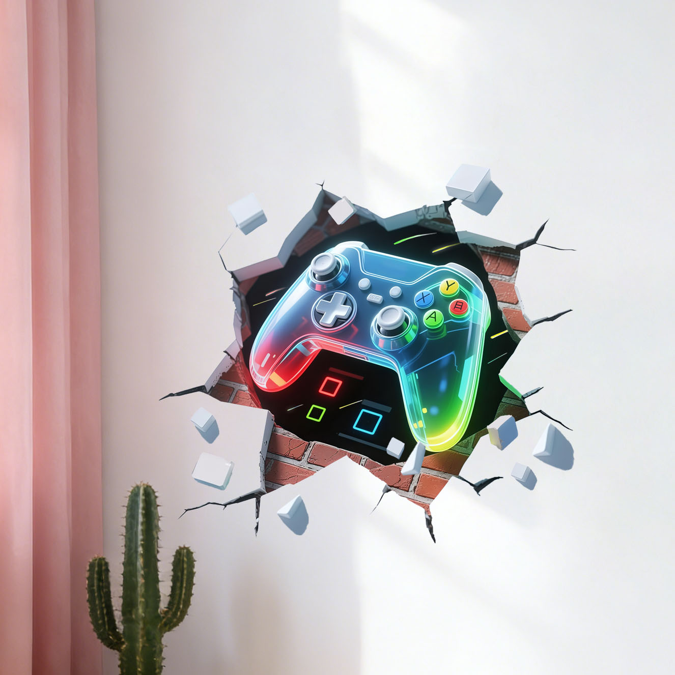 Game Controller Decal for Boys – обзор и цена Pvc Panel Background