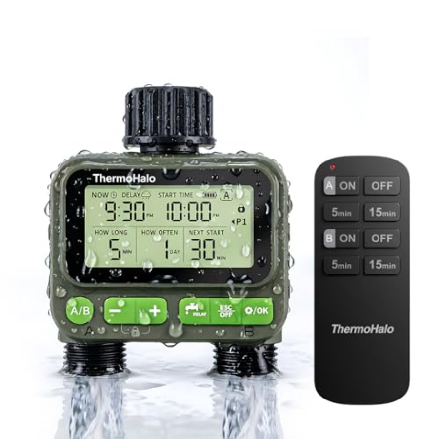 Smart Sprinkler Timer for Lawn – обзор и цена Timer Dual Outlet