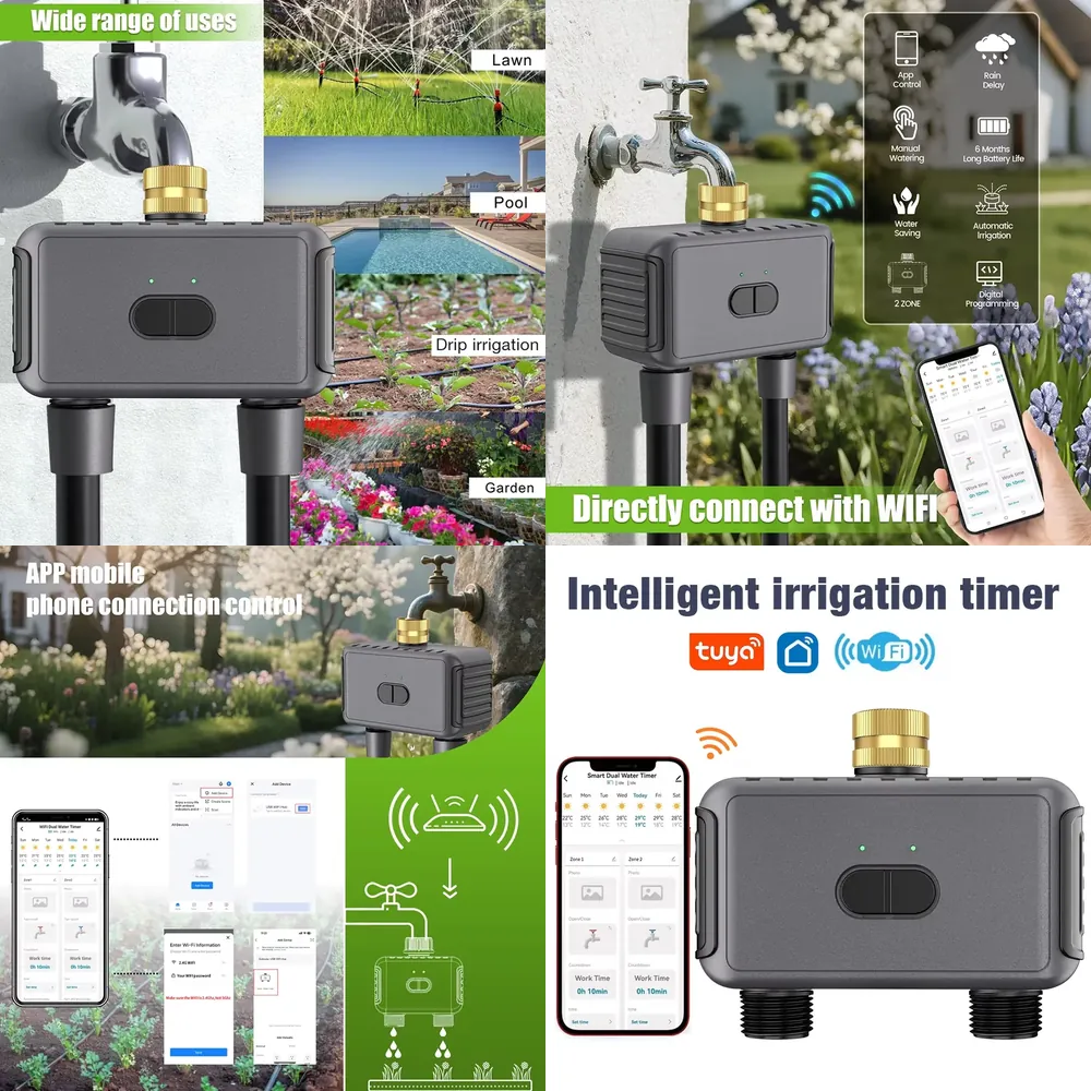 WAP01 WiFi APP Control Dual Ho – обзор и цена Timer Dual Outlet