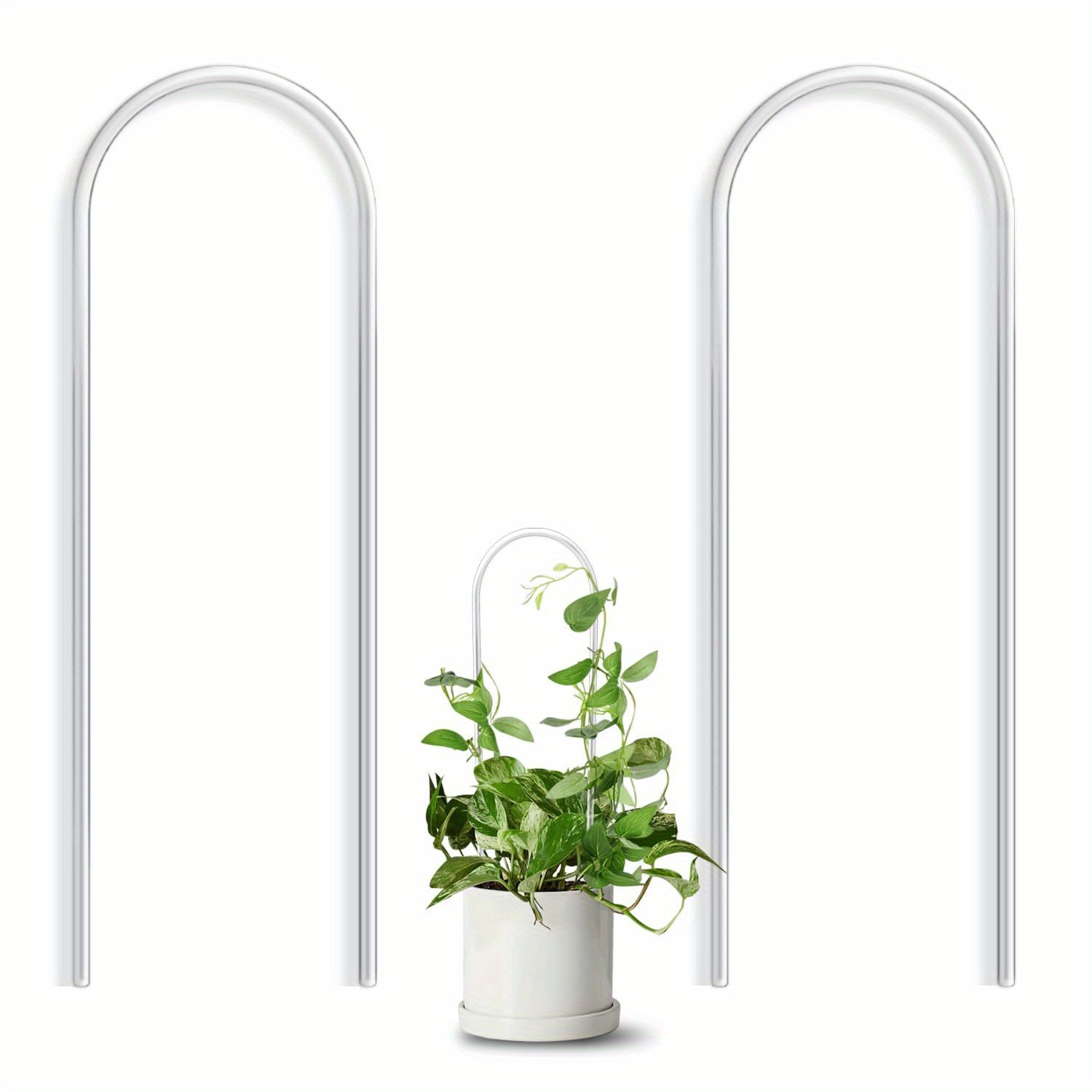 3pc u-shaped acrylic plant cli – обзор и цена Vine Climbing Plastic