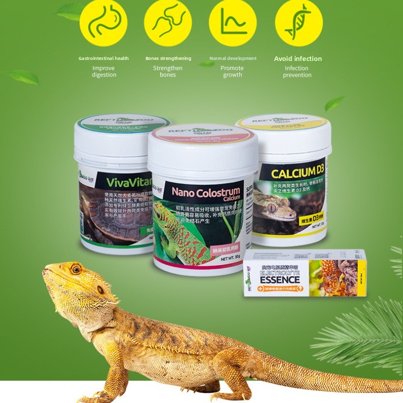 Reptizoo Reptile Calcium Powde – обзор и цена Calcium Powder Reptile