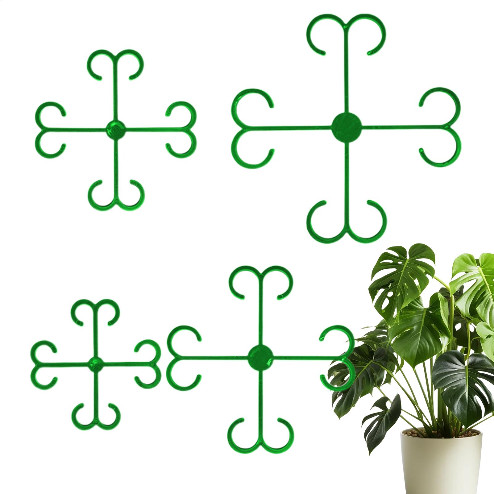 4Pcs Plant Stem Support Clips  – обзор и цена Vine Climbing Plastic