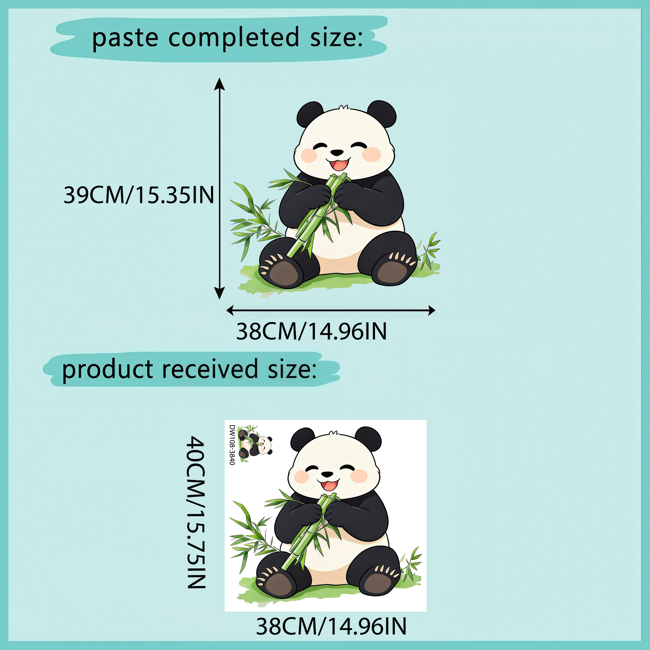Bamboo And Panda Wall Decals S – обзор и цена Pvc Panel Background