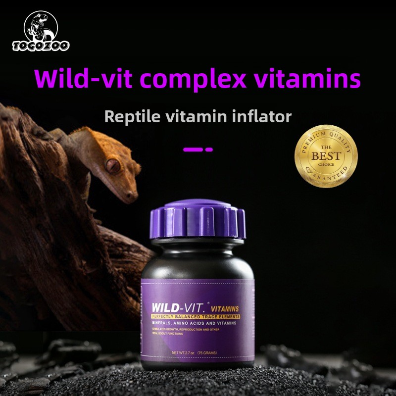 TOGOZOO WILD-VIT Reptile Calci – обзор и цена Calcium Powder Reptile