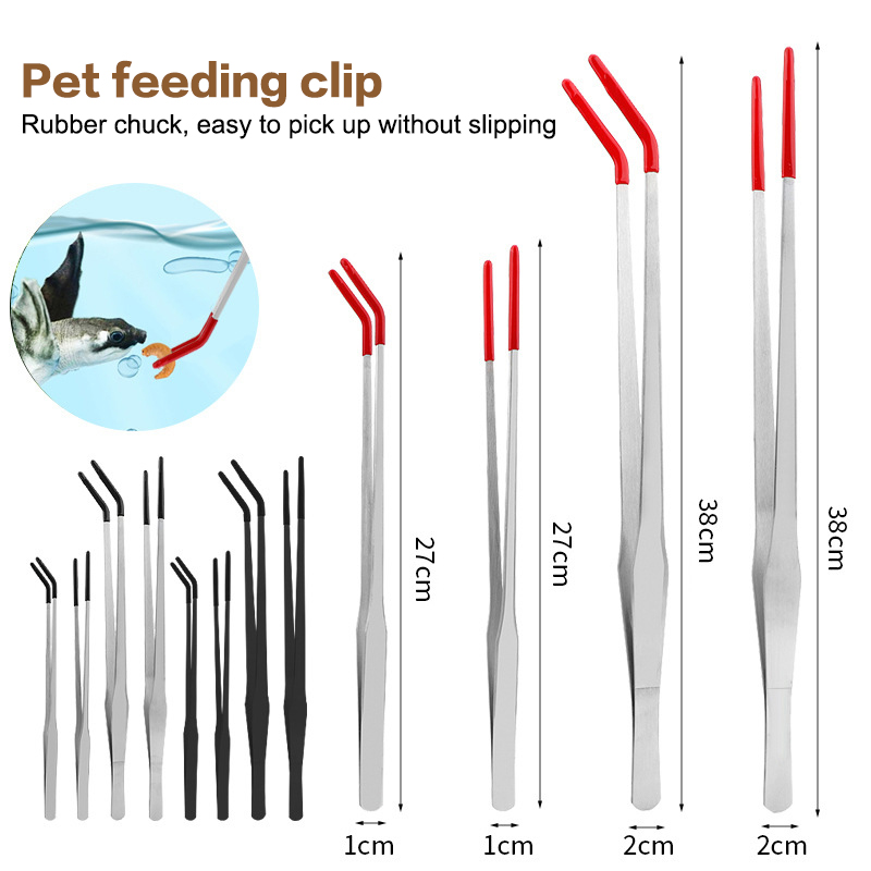 Fish Tank Cleaning Tools Snake – обзор и цена Feeding Tong Stainless