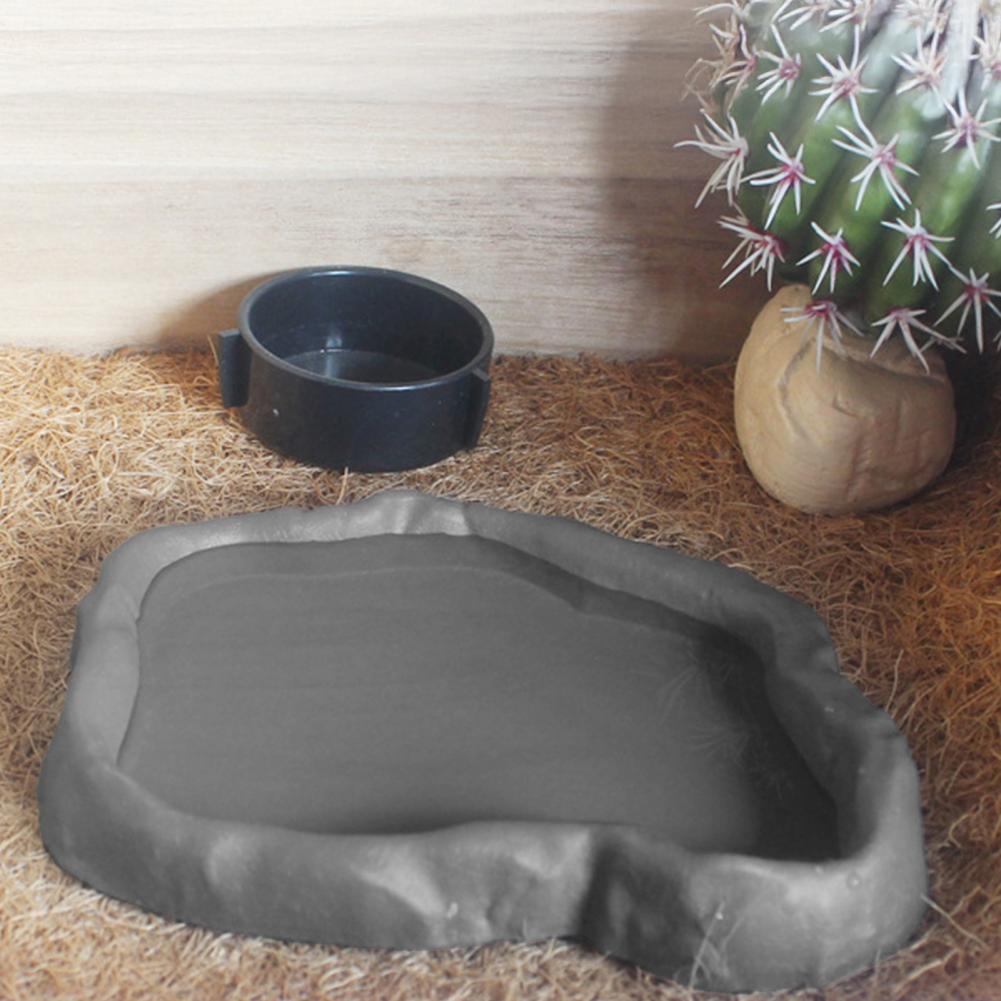 Reptile Feeder Plastic Imitati – обзор и цена Water Dish Reptile