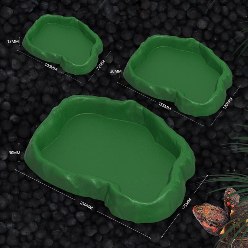 Reptile Feeder Plastic Imitati – обзор и цена Water Dish Reptile