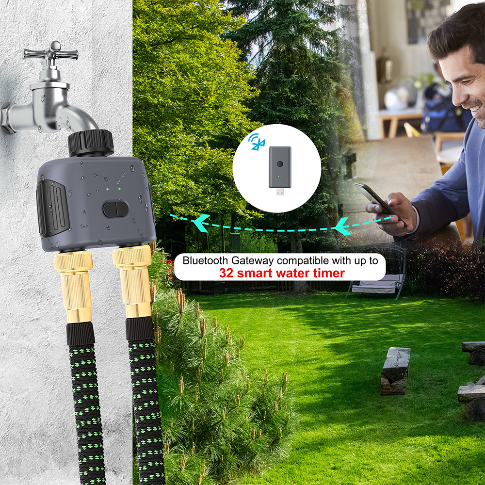 2 Outlets Tuya Smart Garden Wa – обзор и цена Timer Dual Outlet