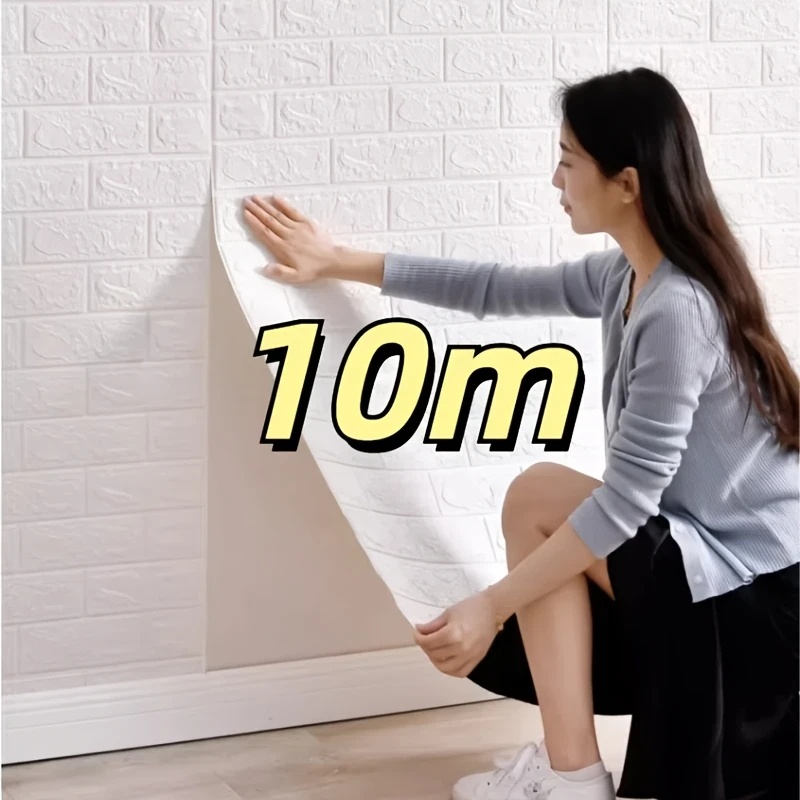 70cmX1M70cm*10M 3D Brick Patte – обзор и цена Pvc Panel Background