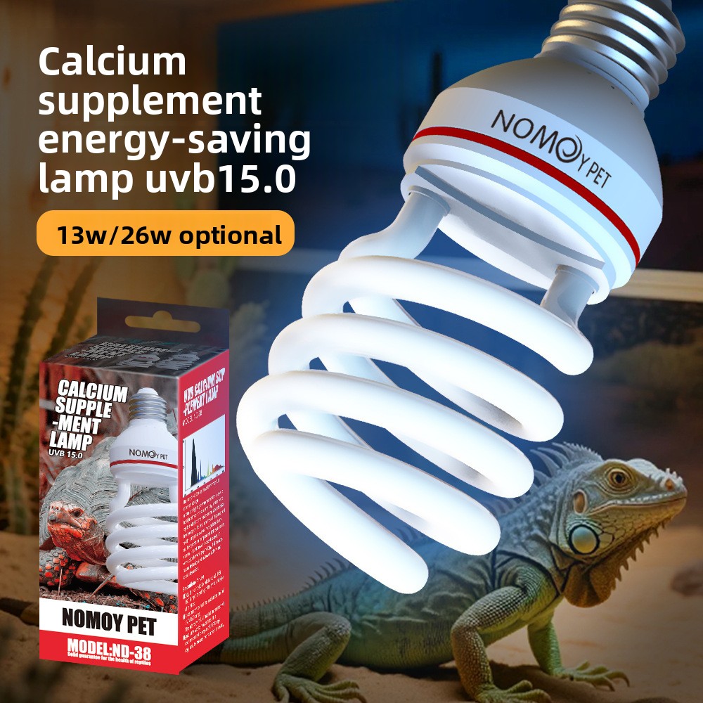 NOMOY Reptile UVB 15.0 Bulb -  – обзор и цена Vitamin D3 Reptile