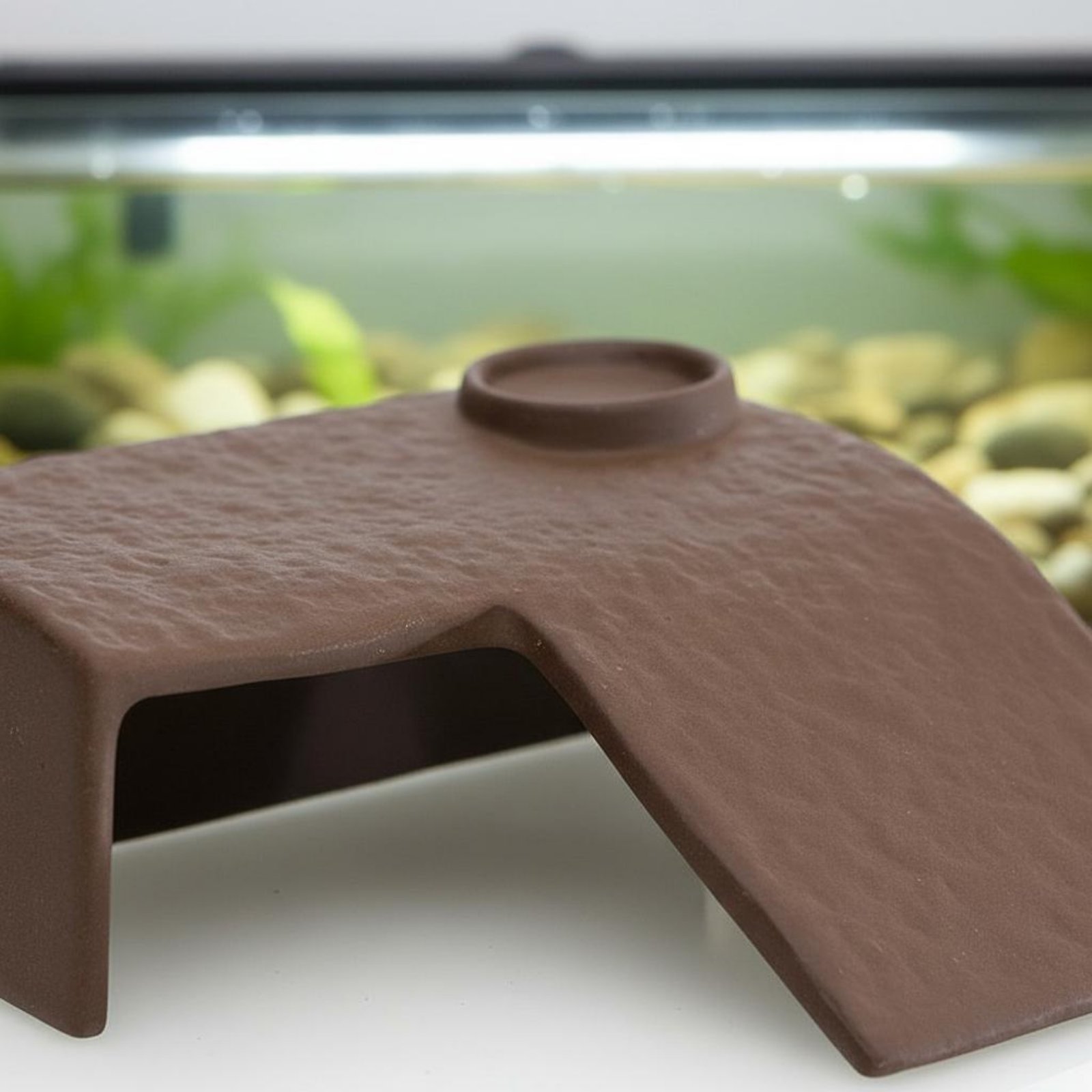 2 Pieces Turtle Basking Dock E – обзор и цена Hide Cave Ceramic