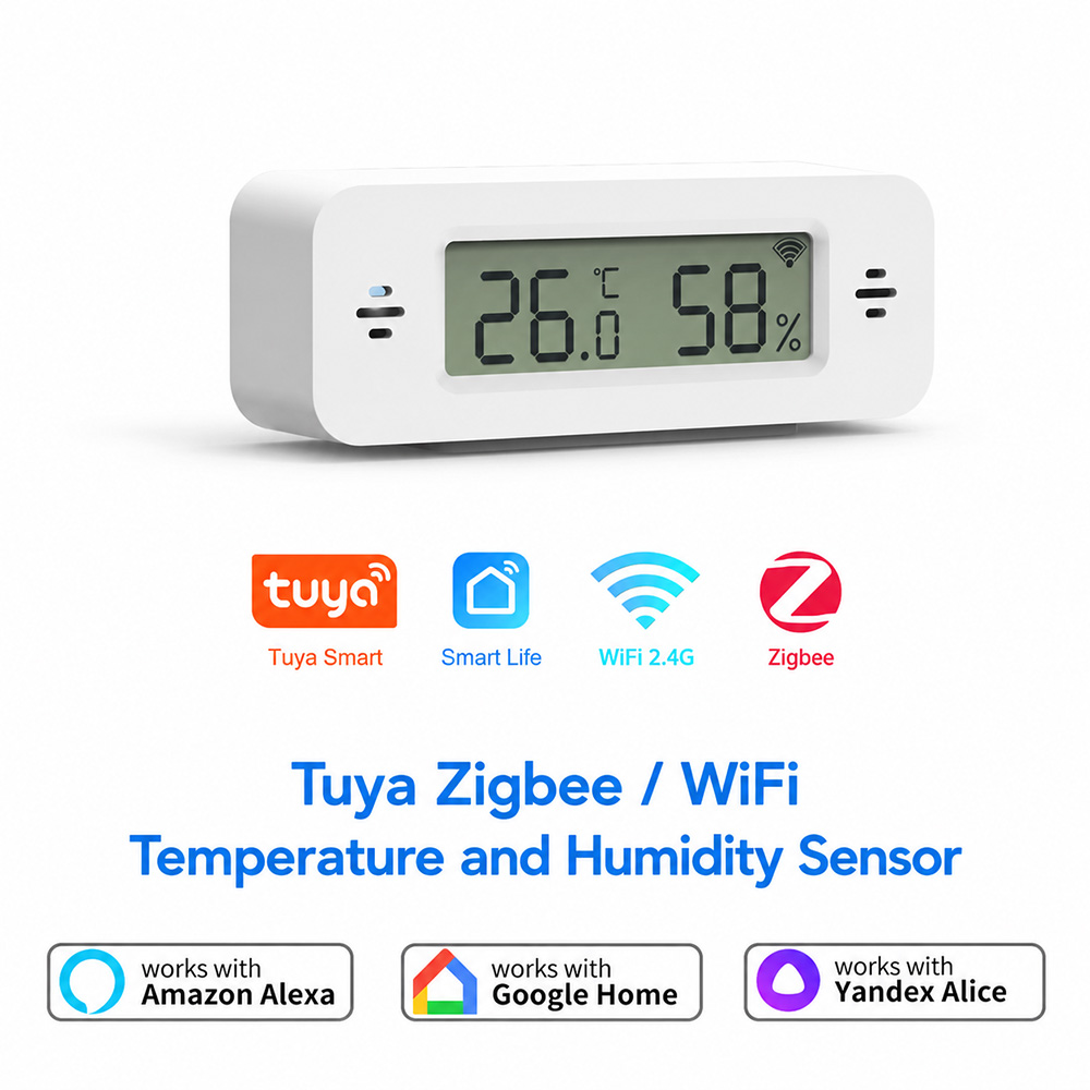 Tuya Zigbee WiFi Mini Temp & H – обзор и цена Digital Hygrometer Probe